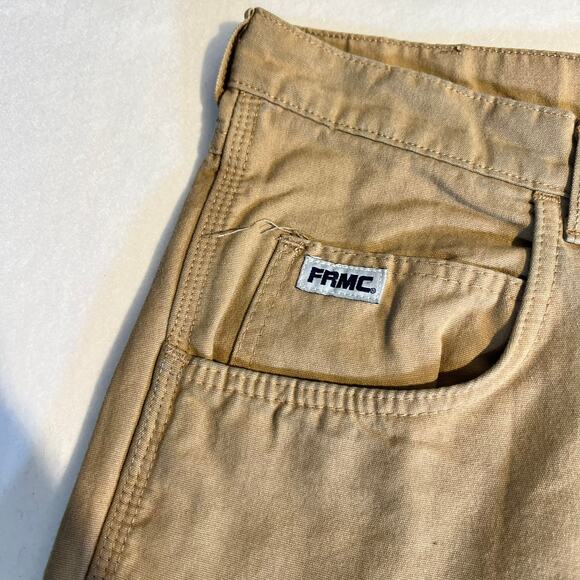 Tyndale FRMC Utility Pant Men 36W 31L see note Tan Flame Resistant Electric Cat2 - Picture 11 of 16